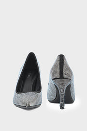 Party Wear Court Shoes IP5022-Black