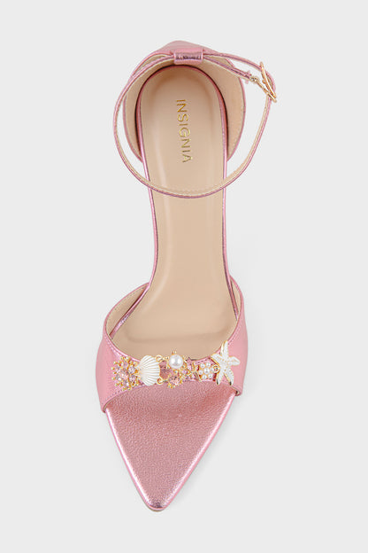 Party Wear Sandal IP2068-Pink