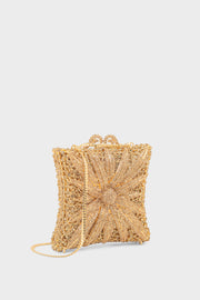 Party Wear Clutch BK4159-Gold