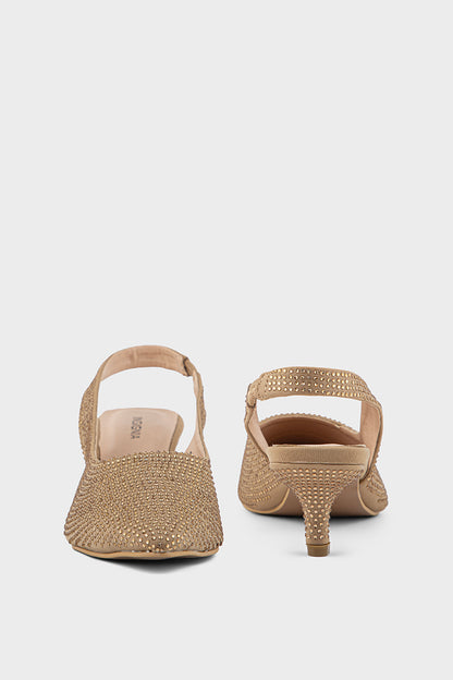 Party Wear Sling Back IP4030-Beige