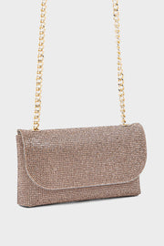 Flap Shoulder Bags BK4043-Golden