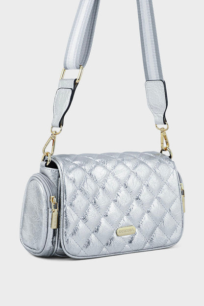 Cross Shoulder Bags BS2052-Silver