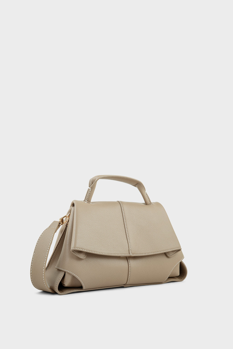 Top Handle Hand Bags BS2415-Beige