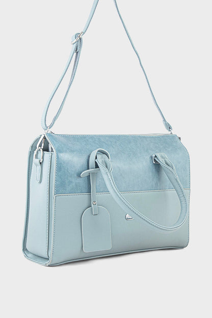 Top Handle Hand Bags BH0105-Light Blue