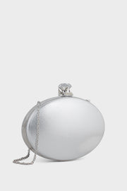 Party Wear Clutch BK4105-Silver