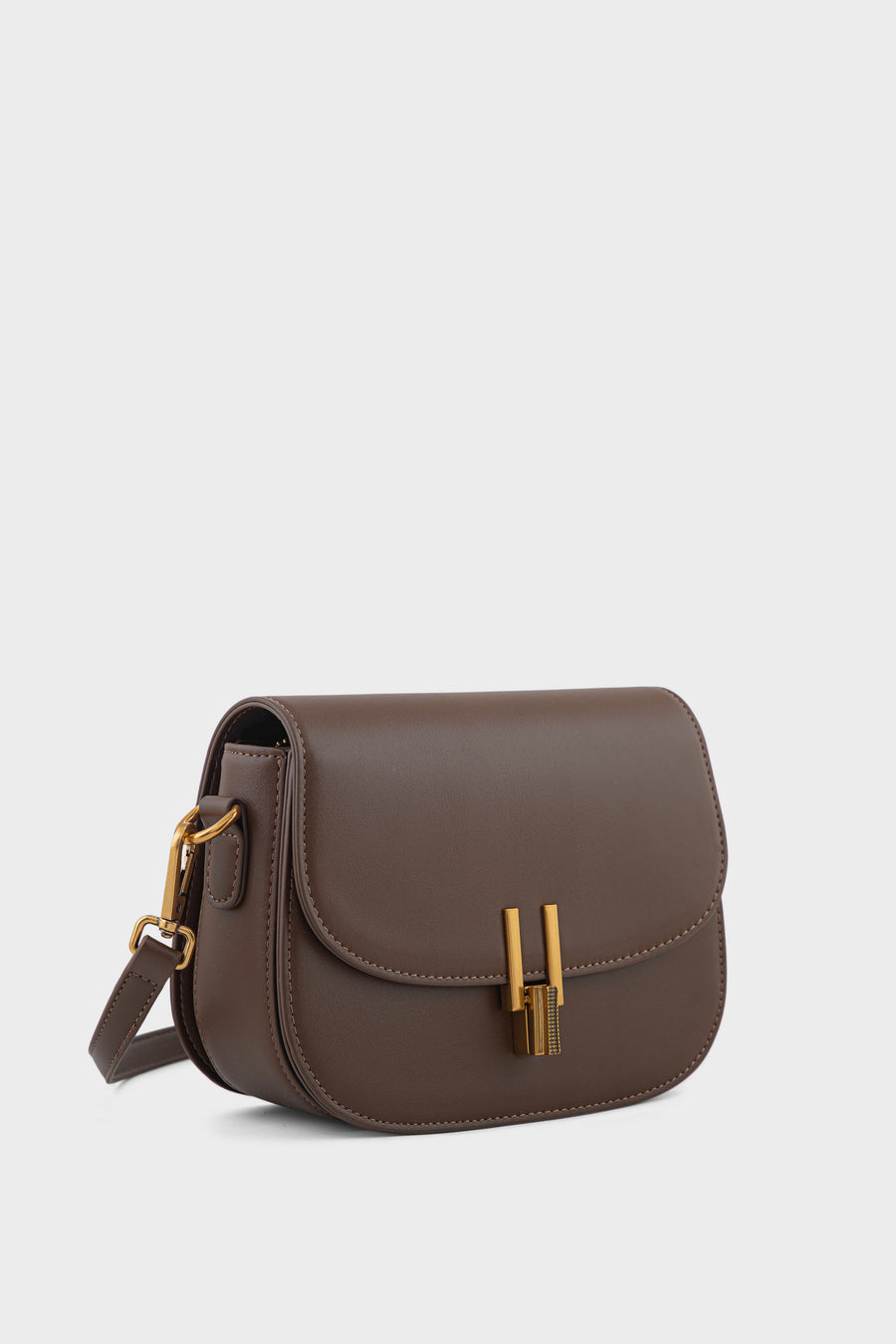 Cross Shoulder Bags BS2327-Brown
