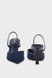 Party Wear Sling Back IP4028-Navy