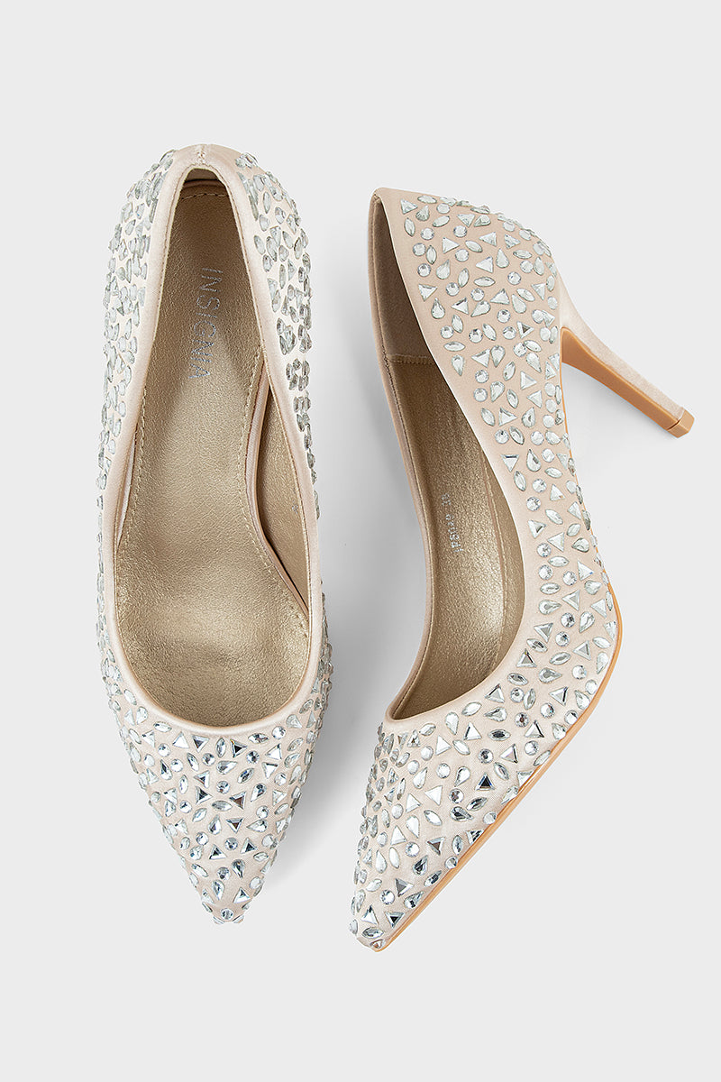 Pary Wear Court Shoes IP5049-Beige