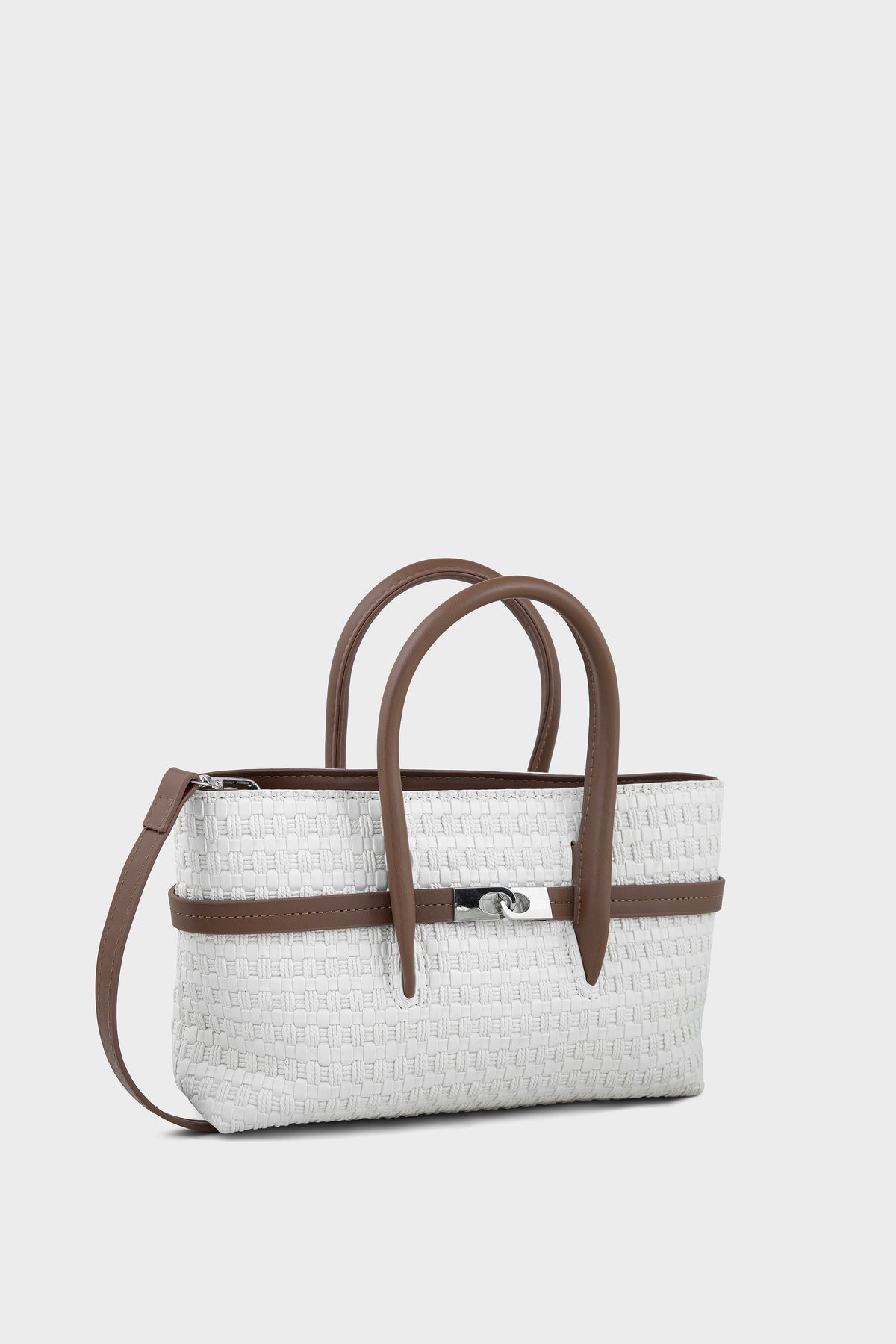 Satchel Shoulder Bags BS2404-White