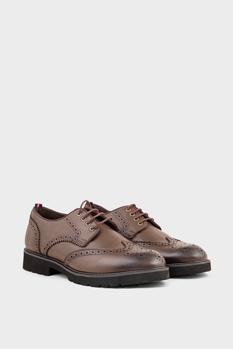 Men Formal Derby MF7512-Coffee