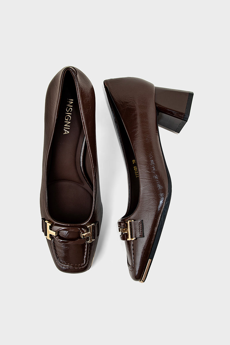 Formal Court Shoes IF5100-Coffee