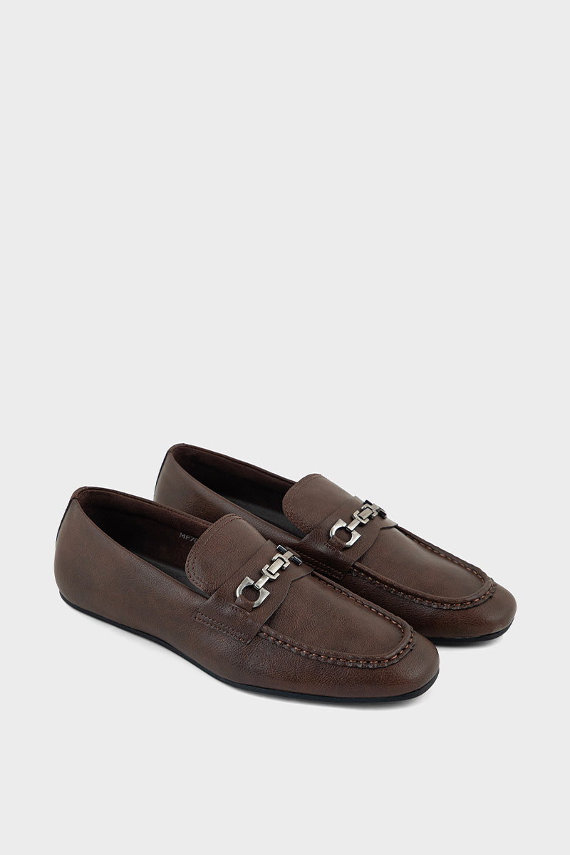 Men Formal Loafers MF7068-Brown