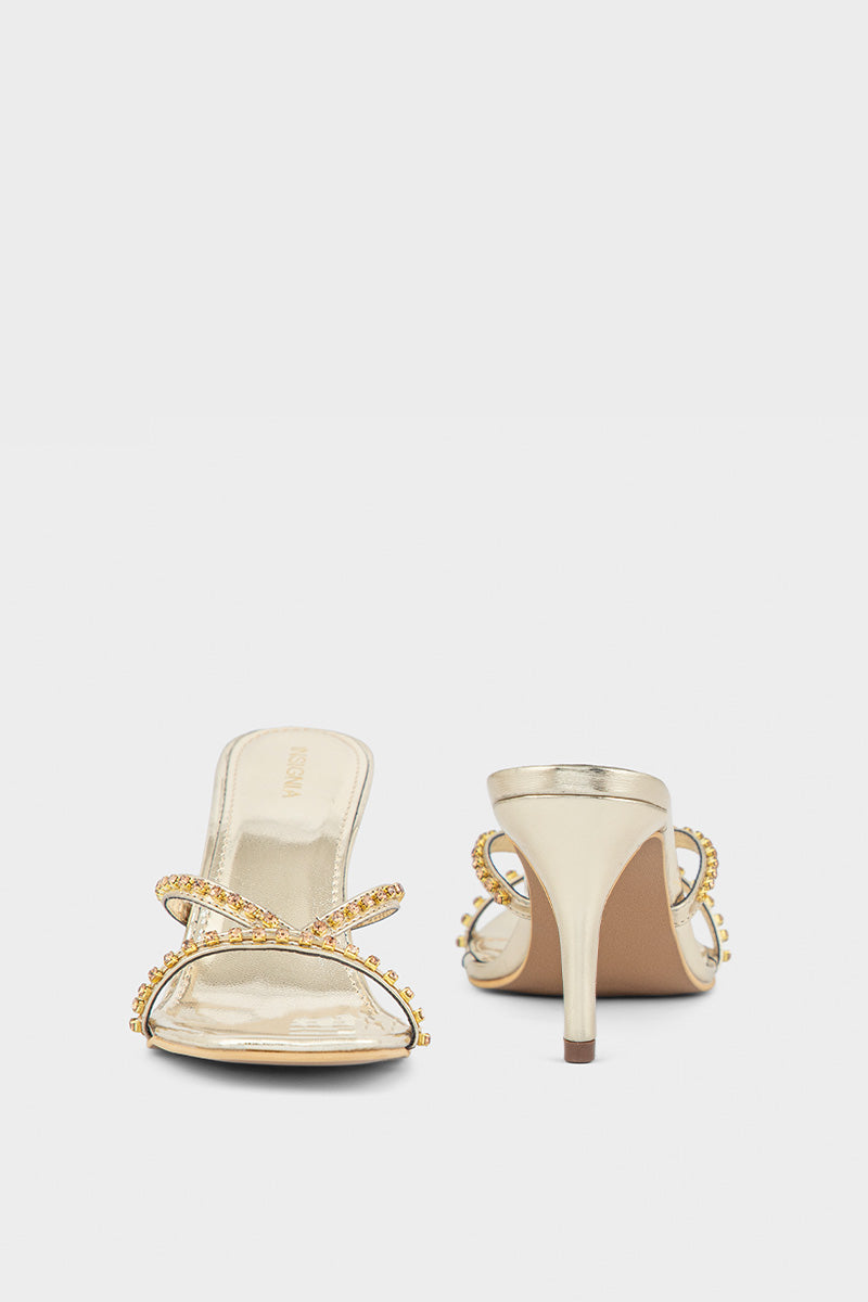 Party Wear Sandal IP2048-Gold