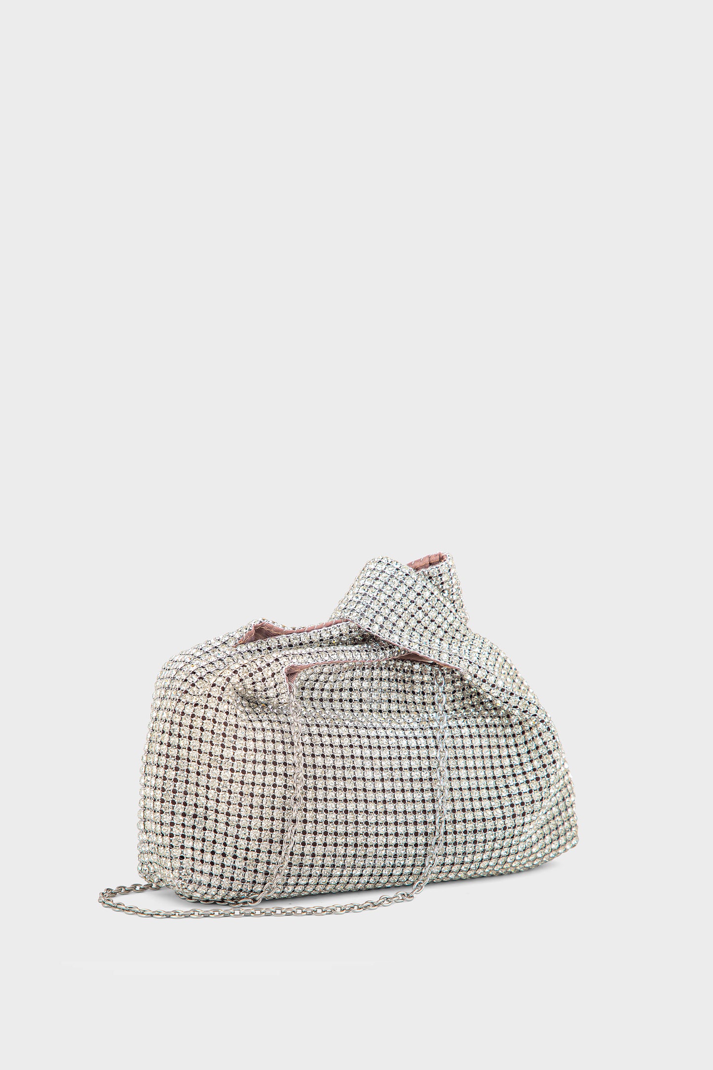 Party Wear Clutch BK4168-Silver