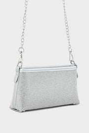 Cross Shoulder Bags BS2039-Silver