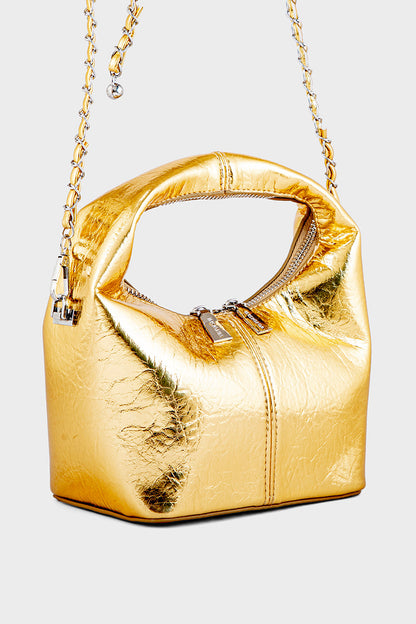 Hobo Hand Bags BS2118-Golden