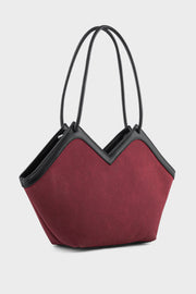 Tote Hand Bags BS2323-Maroon