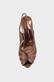 Party Wear Sling Back IP4049-Copper