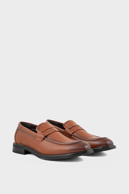 Men Formal Loafers MF7059-Brown