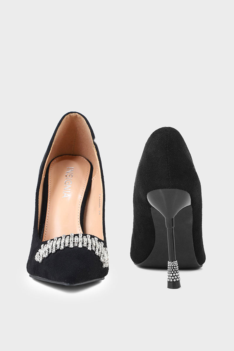 Formal Court Shoes I44466-BLACK