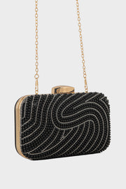 Party Wear Clutch BK4116-Black