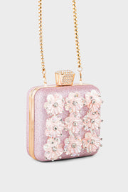 Party Wear Clutch BK4067-Pink