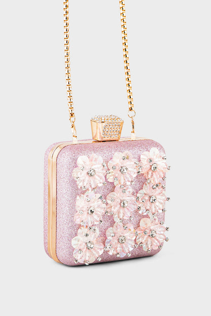 Party Wear Clutch BK4067-Pink