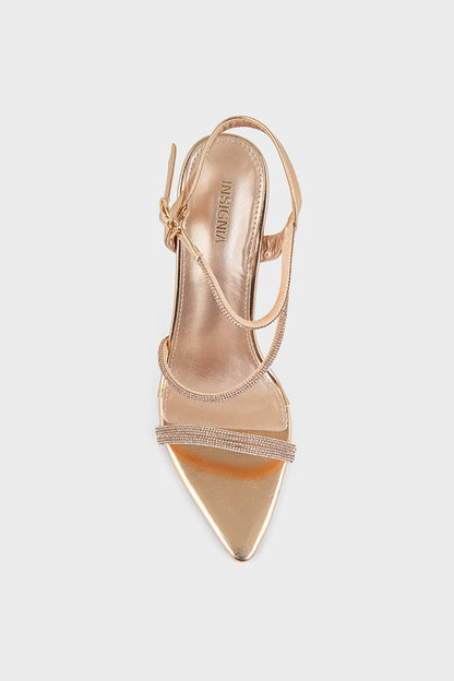 Party Wear Sandal IP2083-Champagne