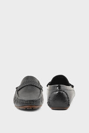 Men Casual Driving Mocs M26085-Black