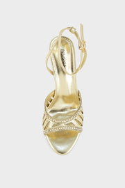 Party Wear Sandal IP2085-Gold