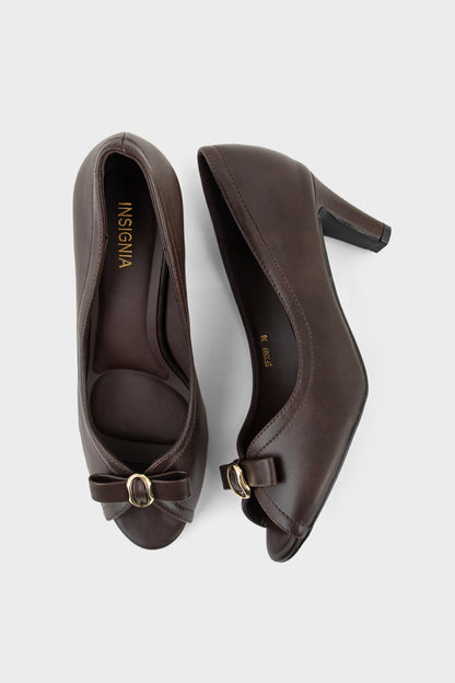 Formal Peep Toes IF3509-Brown