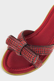 Formal Slip On IF0291-Maroon