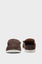 Men Casual Back Open Moccs MC6503-Brown