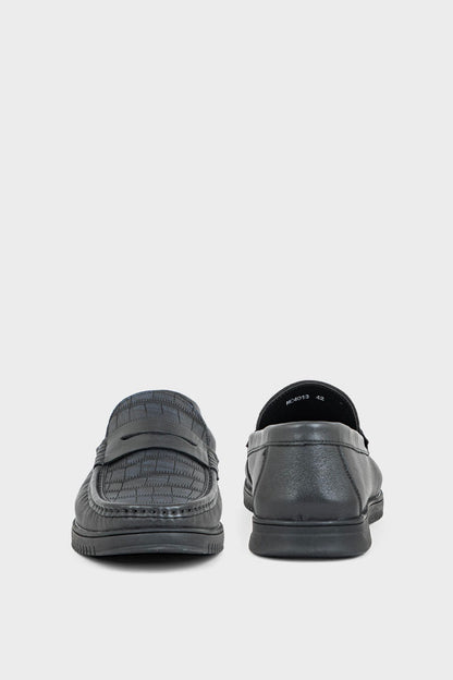 Men Casual Moccasin MC4013-Black