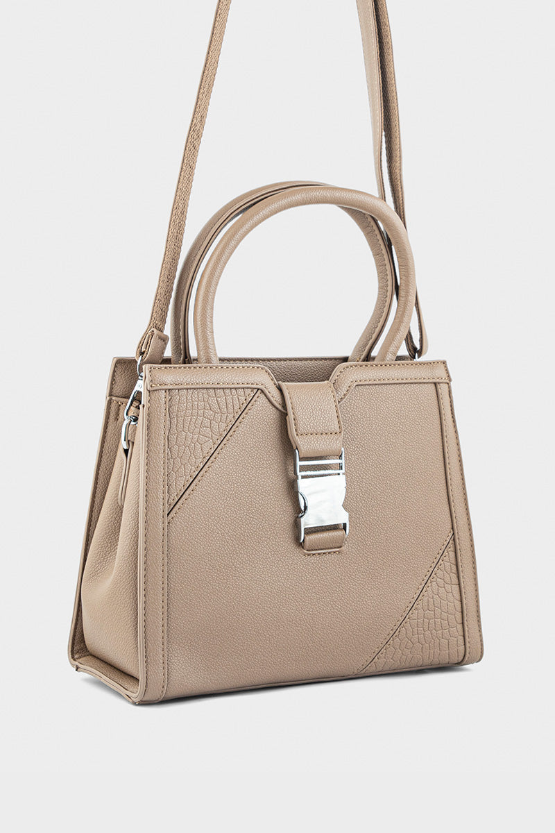 Top Handle Hand Bags BH0096-Brown