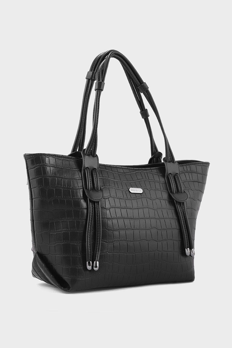 Tote Hand Bags BS2027-Black