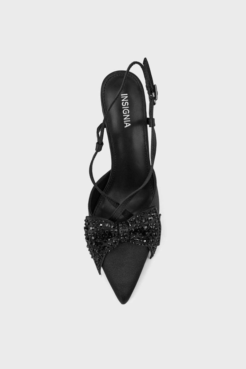 Party Wear Sling Back IP4040-Black