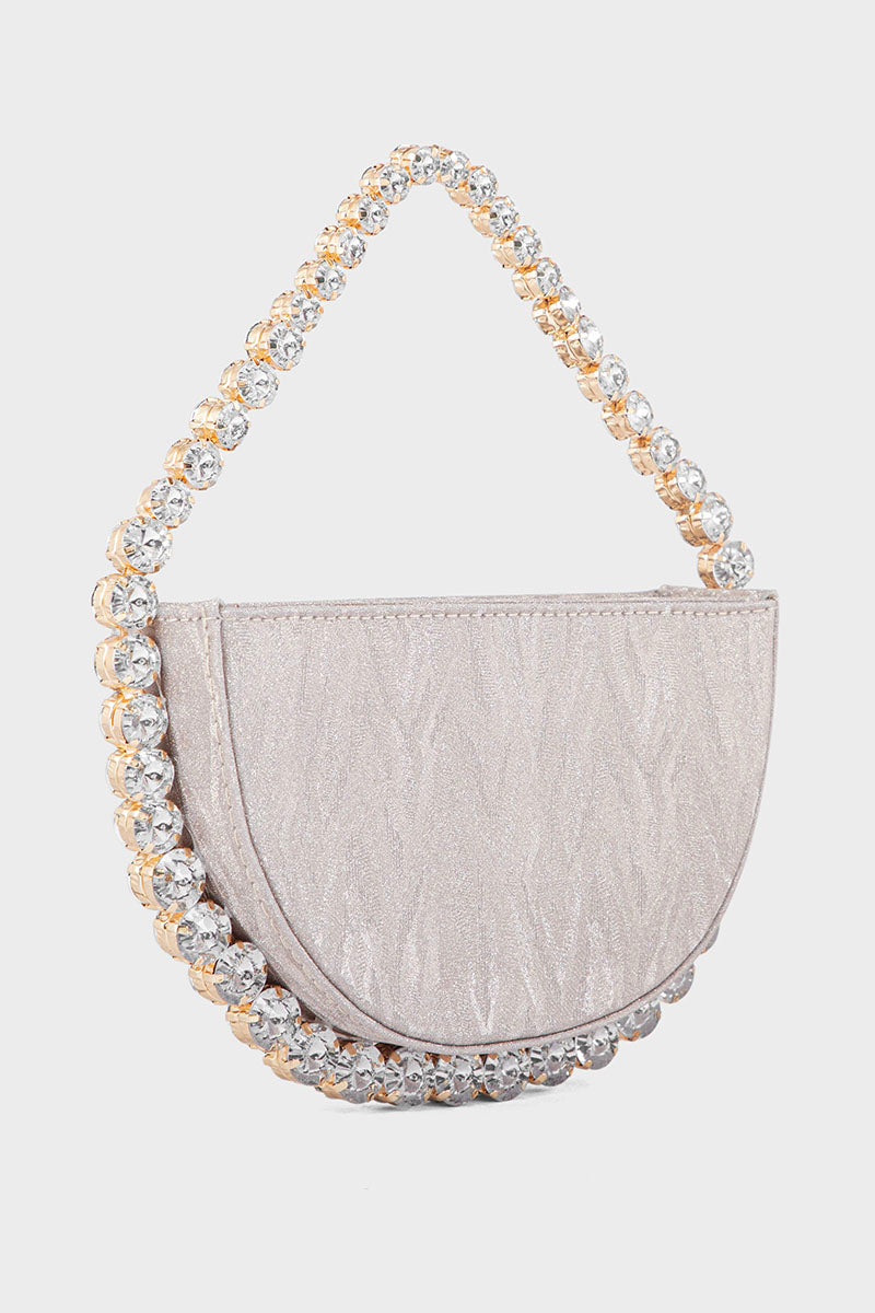 Party Wear Clutch BH0117-Rose Gold