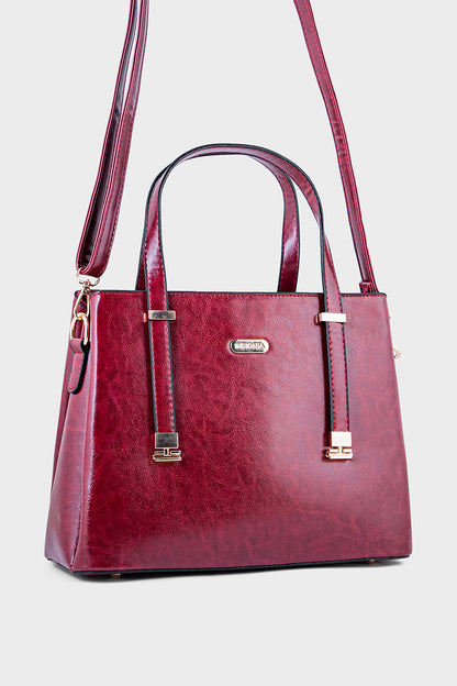 Top Handle Hand Bags BH0070-Red