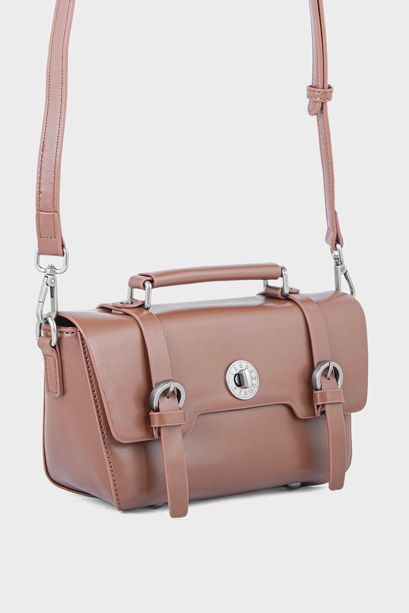 Cross Shoulder Bags BS2033-Brown