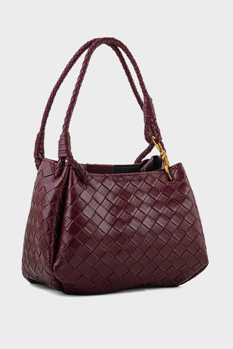 Formal Shoulder Bags BS2162-Burgundy