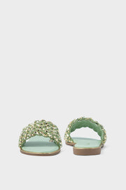 Party Wear Slip On IF0192-Mint