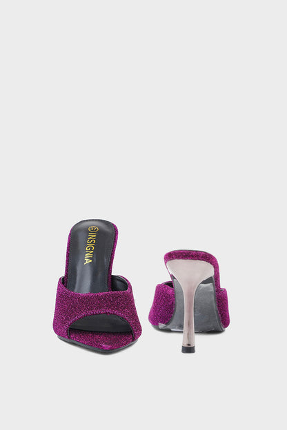 Party Wear Slip On I29297-Purple