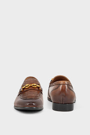 Men Formal Loafers MF7015-Tan
