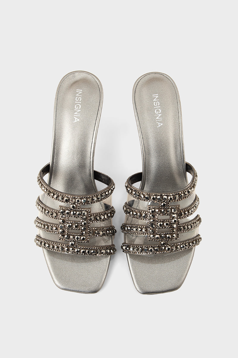 Party Wear Slip On IP0129-Pewter