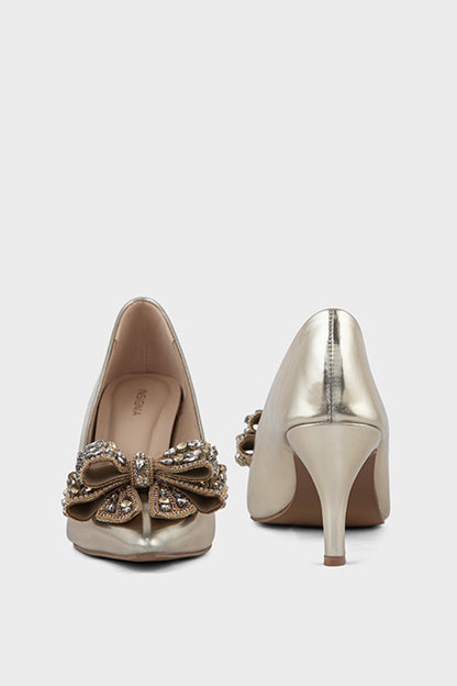 Formal Court Shoes IP5027-Gold