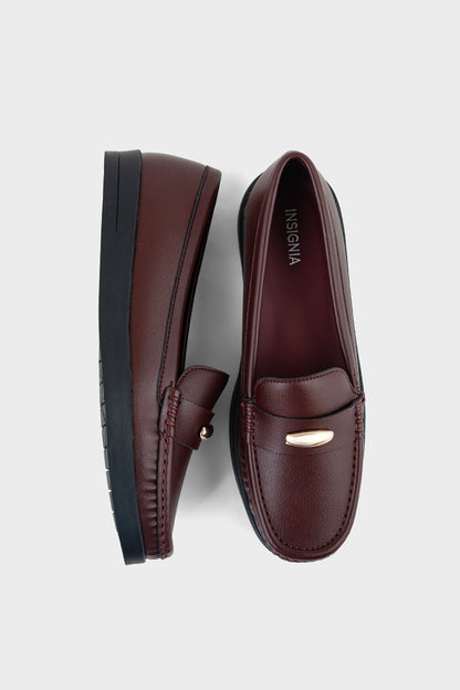 Comfort Moccasin IK7053-Burgundy