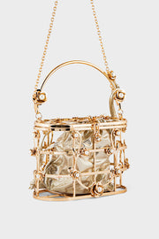 Party Wear Clutch BK4063-Golden