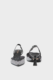 Party Wear Sling Back IP4013-Black