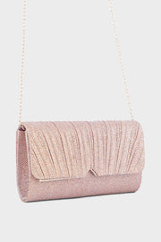 Party Wear Clutch BK4034-Rose Gold